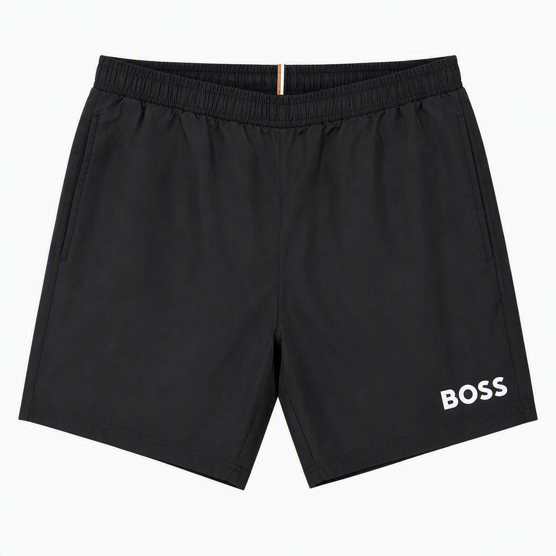 Pánské plavkové šortky BOSS - Black