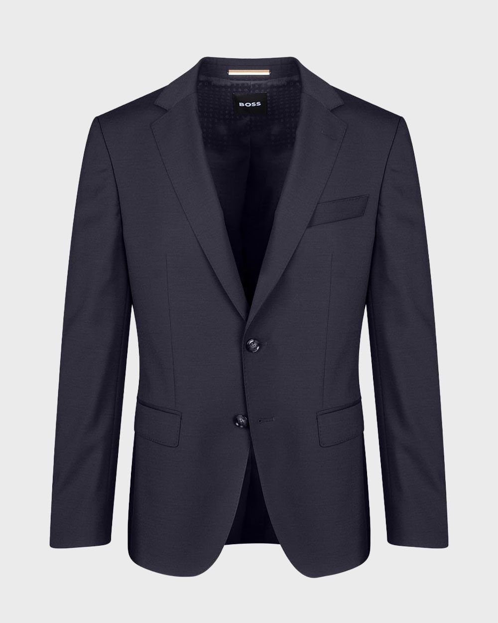 Úzké sako z panenské vlny - Dark Blue