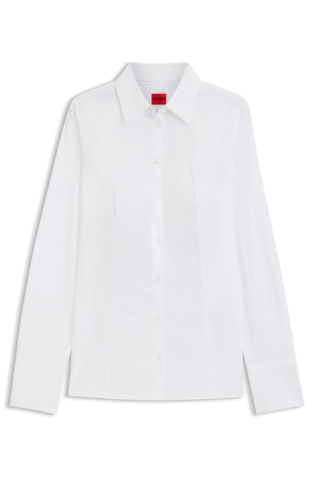 The Fitted Shirt 10211515 01 - White