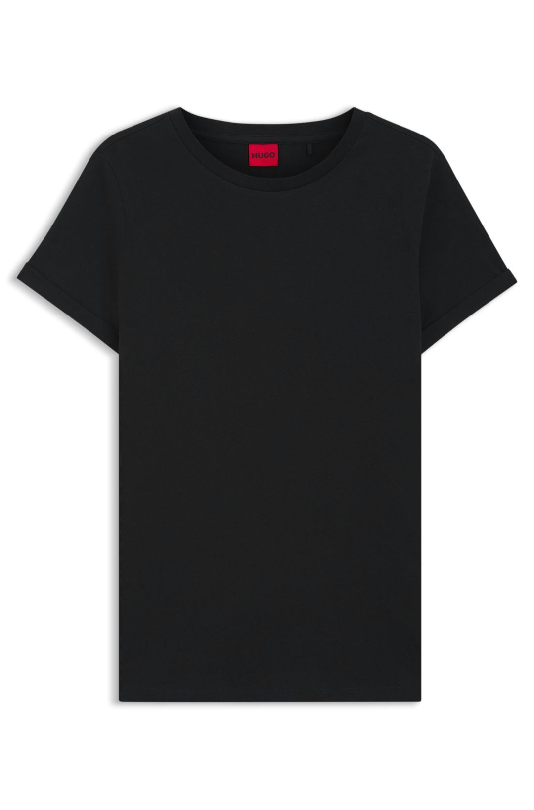 The Plain Tee 10209413 01 - Black