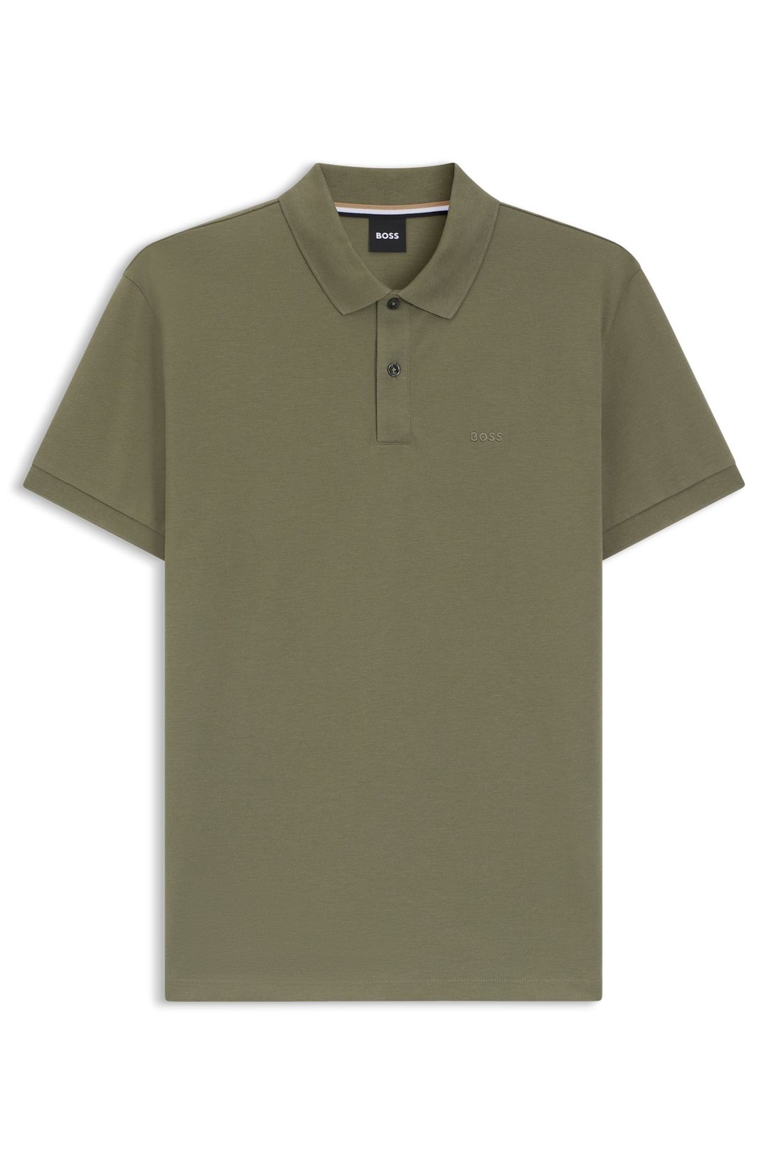 Polotričko Pallas z bavlněného piké s logovými detaily - Medium Green