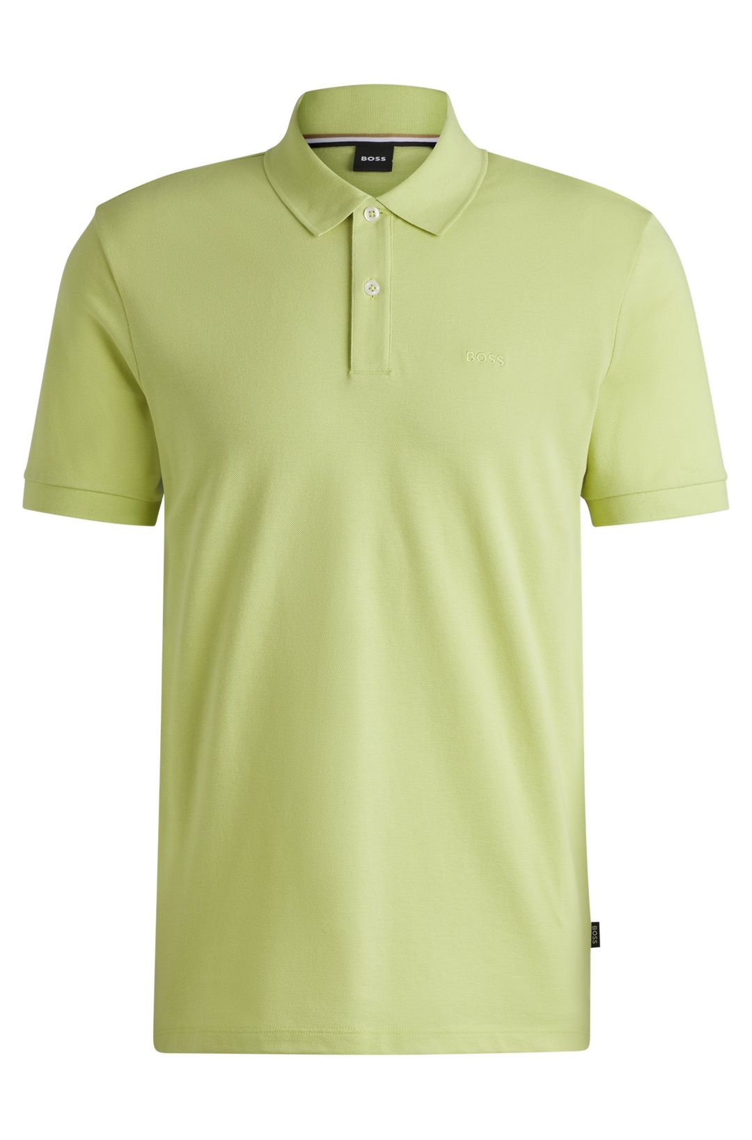 Polotričko Pallas z bavlněného piké s logovými detaily - Light/Pastel Green