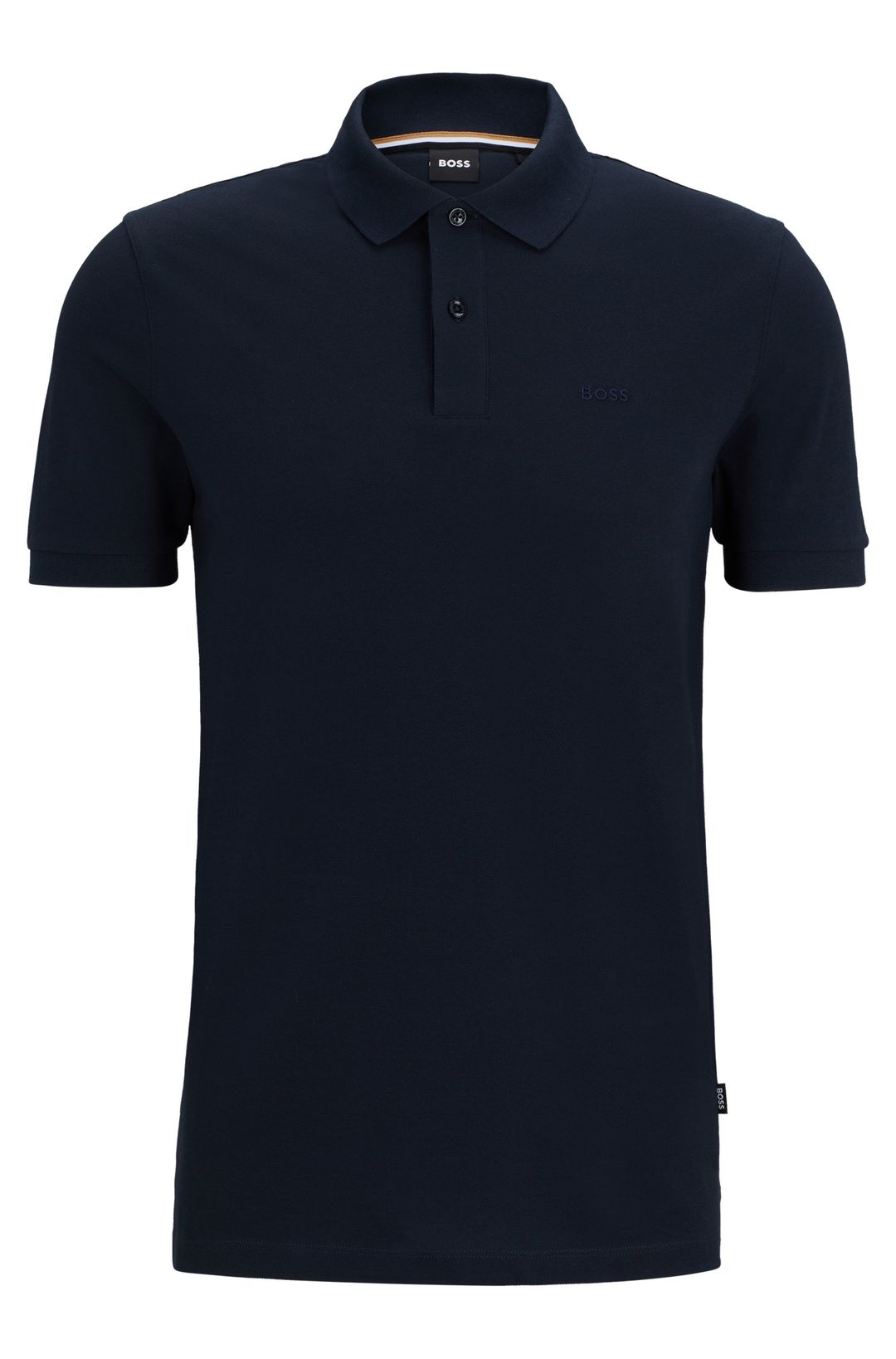 Polokošile Pallas z bavlněného piké s logovými detaily - Dark Blue