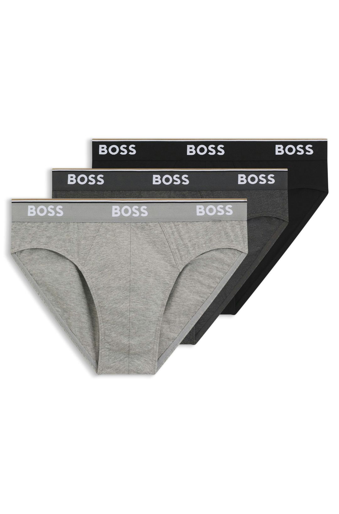 Brief 3P Power 10242934 01 - Open Grey
