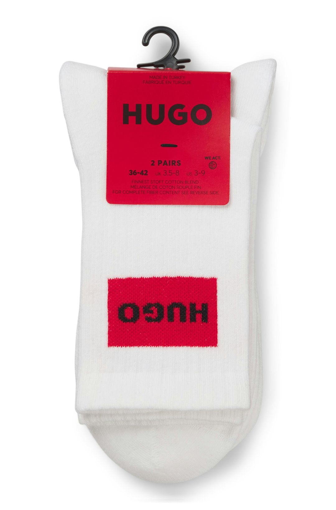 2P QS RIB LABEL CC W 10257958 - White