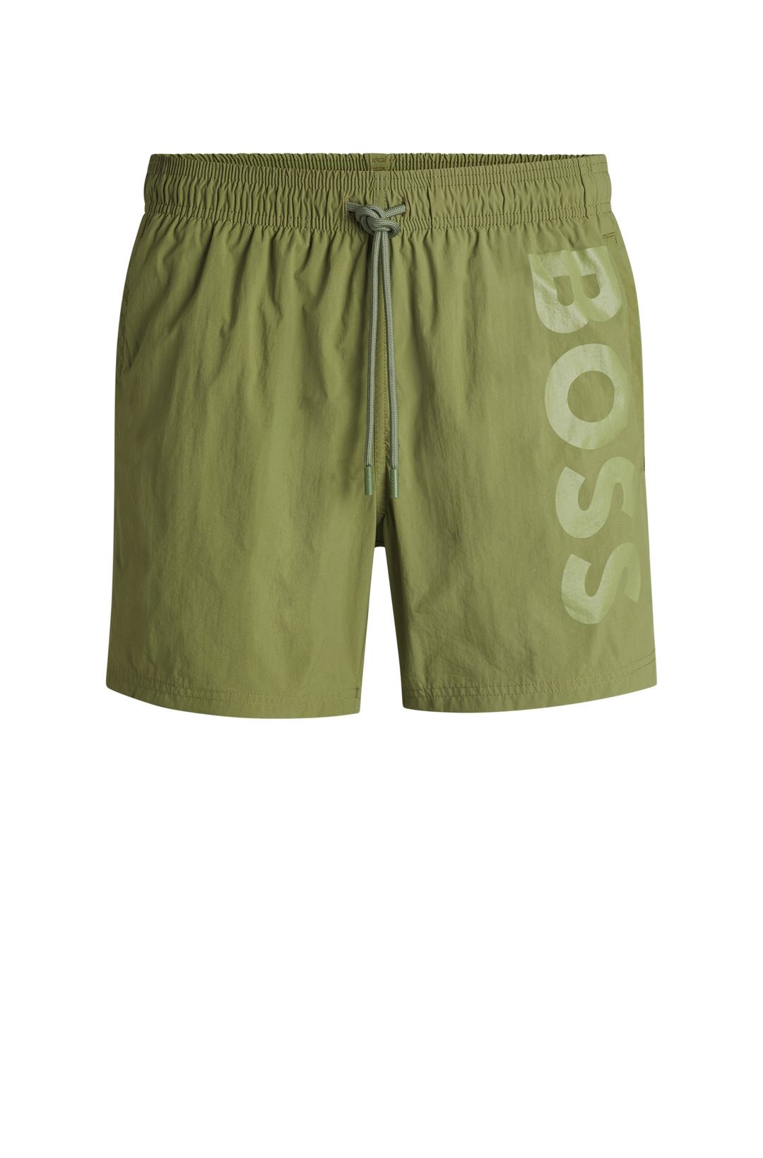 Pánské plavkové šortky BOSS - Medium Green