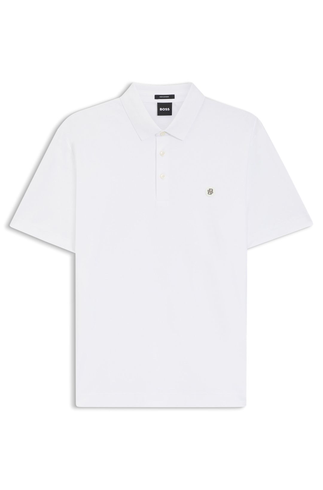 Pánské polo tričko BOSS v klasickém střihu - Natural