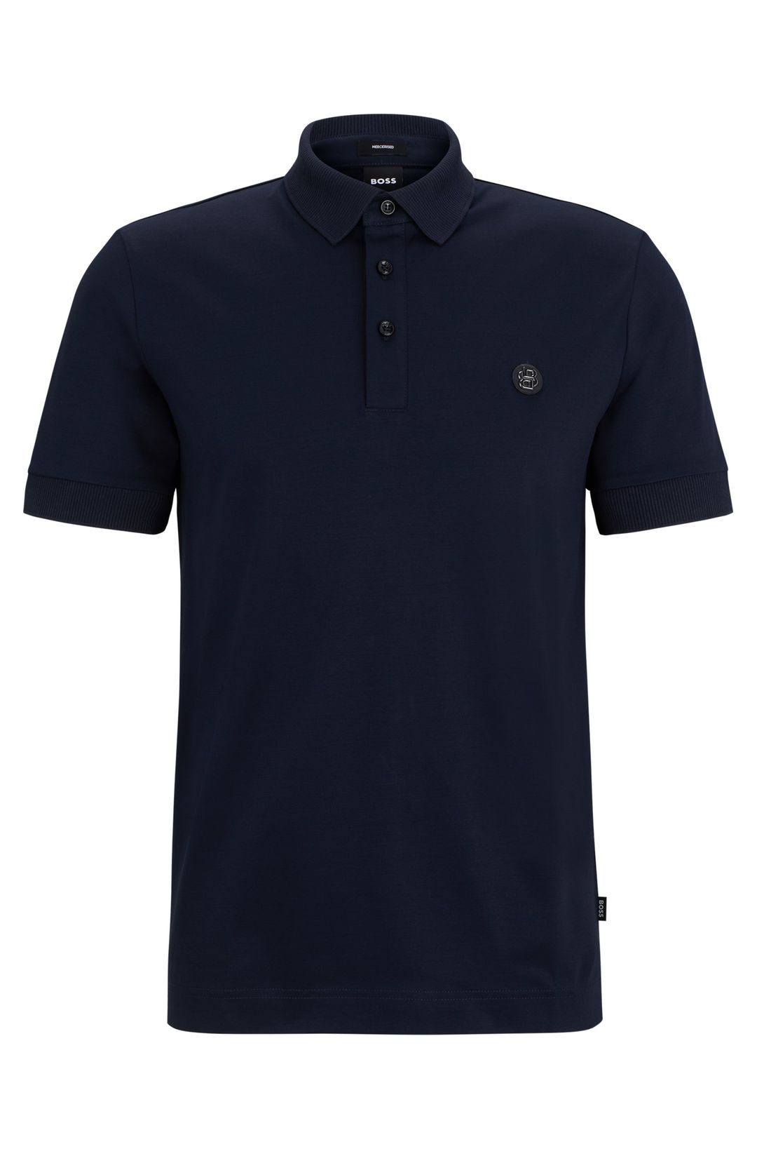 Pánské polotričko BOSS v klasickém střihu - Dark Blue