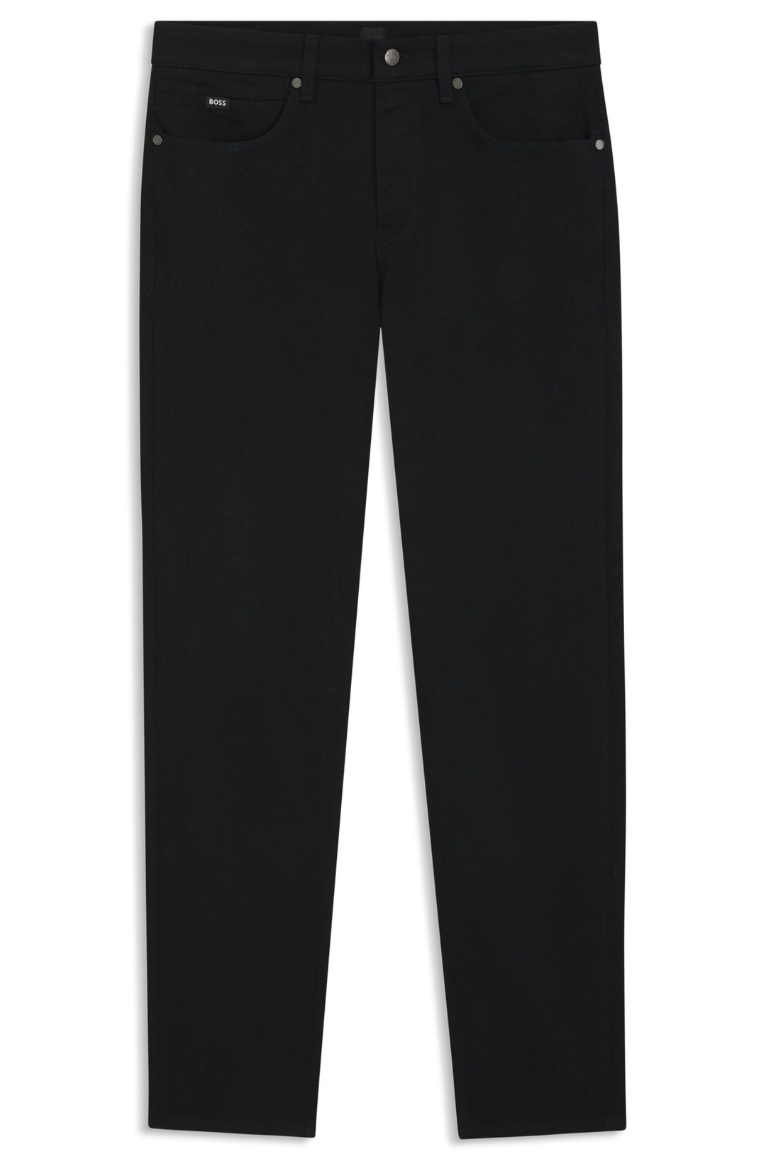 Džíny Delaware slim fit z černého denimu - Black