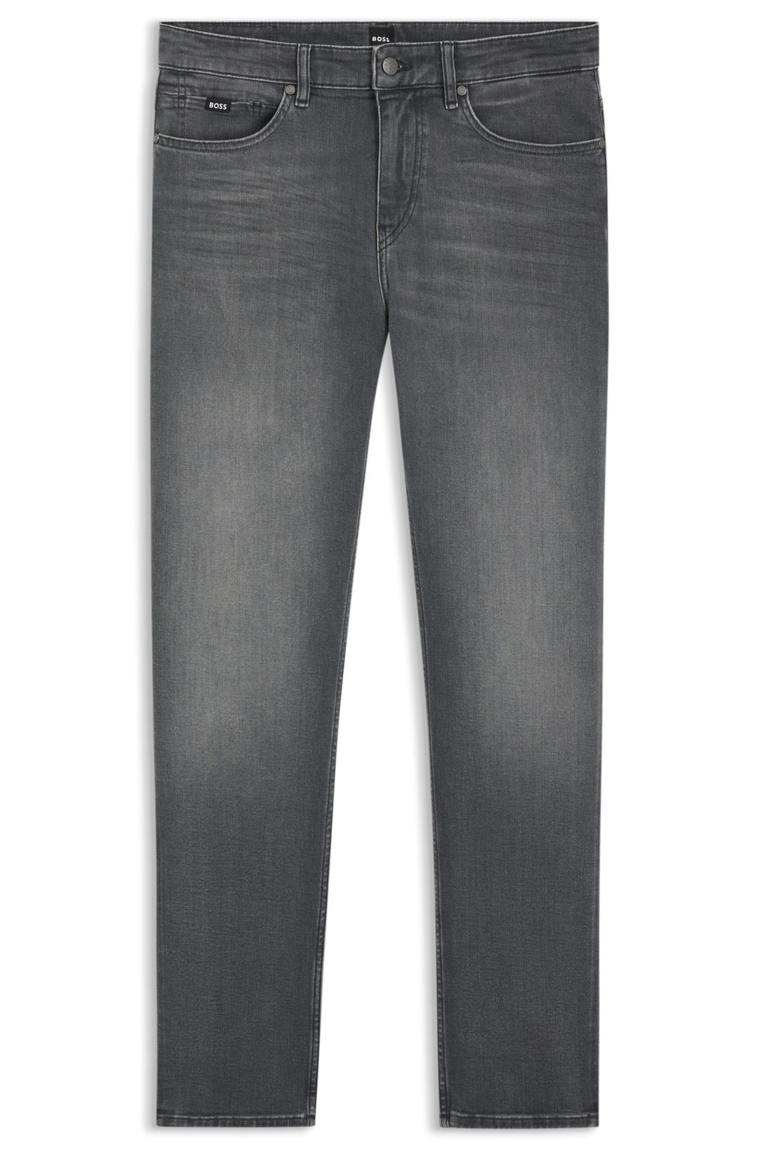 Džíny Delaware slim fit z super měkkého šedého denimu - Medium Grey