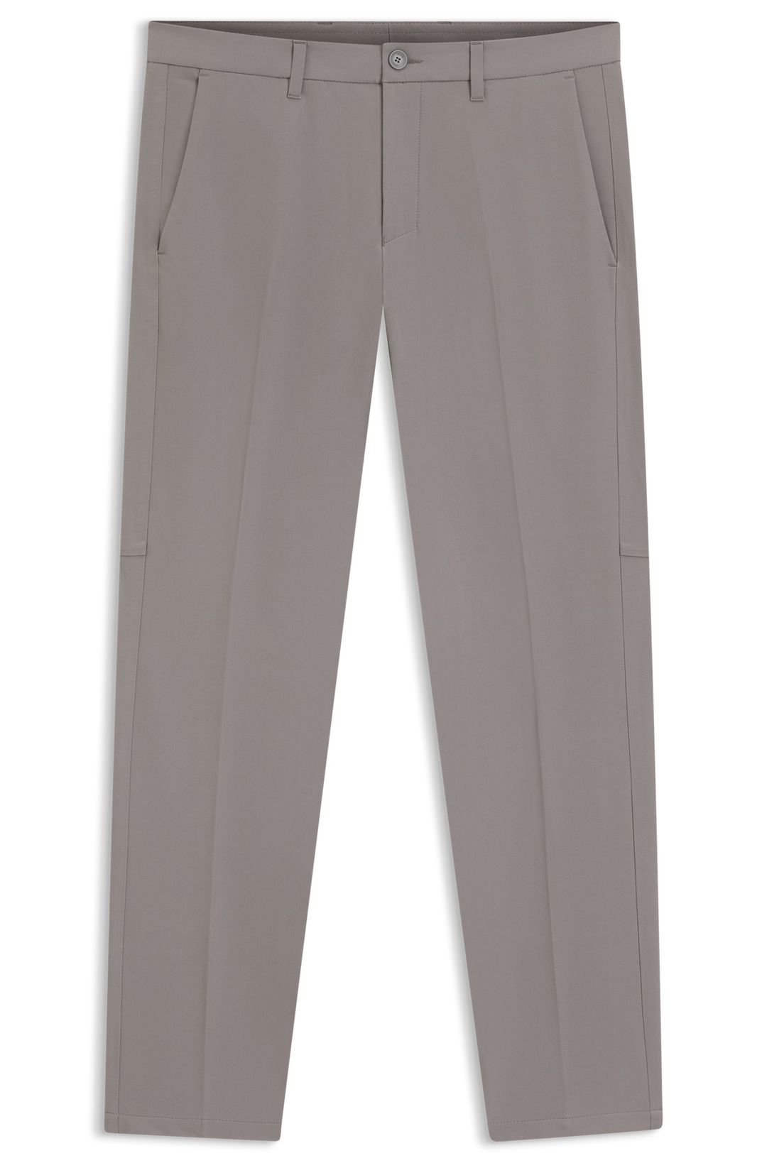 Technické kalhoty slim střihu se čtyřsměrným strečem - Open Grey