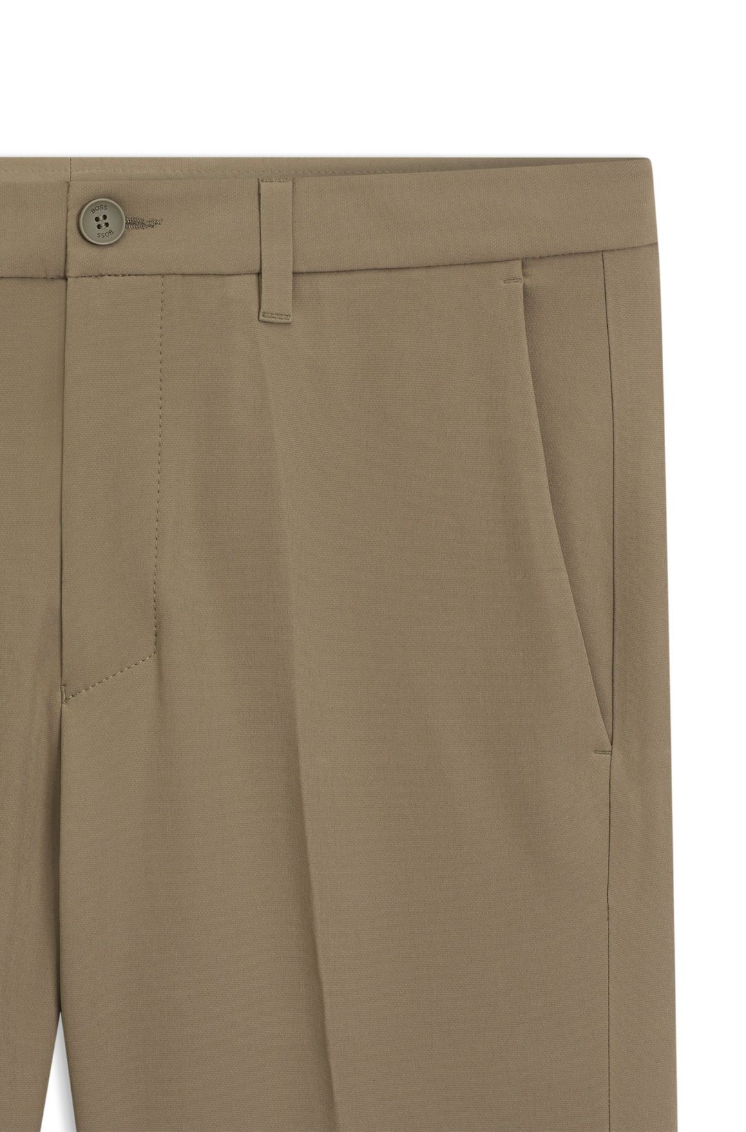 Kalhoty slim fit z voděodolné strečové tkaniny - Light/Pastel Green