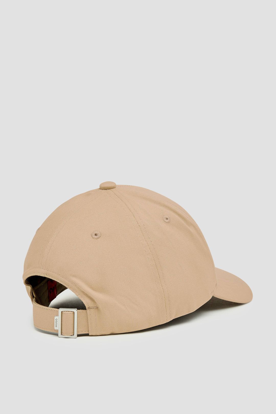 Kšiltovka z bavlněného kepru s vrstveným logem - Medium Beige