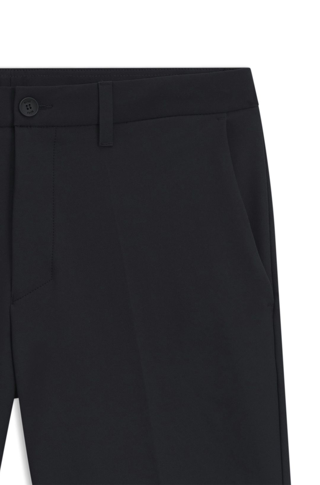 Šortky slim fit z voděodolné strečové tkaniny - Dark Blue
