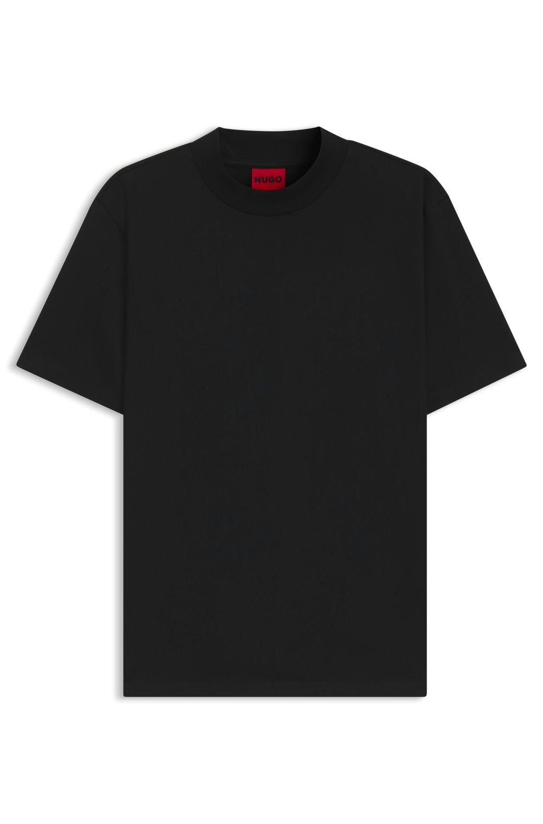 Tričko slim fit z strečové bavlny se stojáčkem