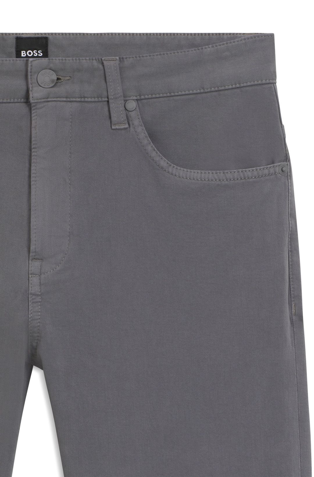 Kalhoty Delaware slim fit z strečového bavlněného gabardénu