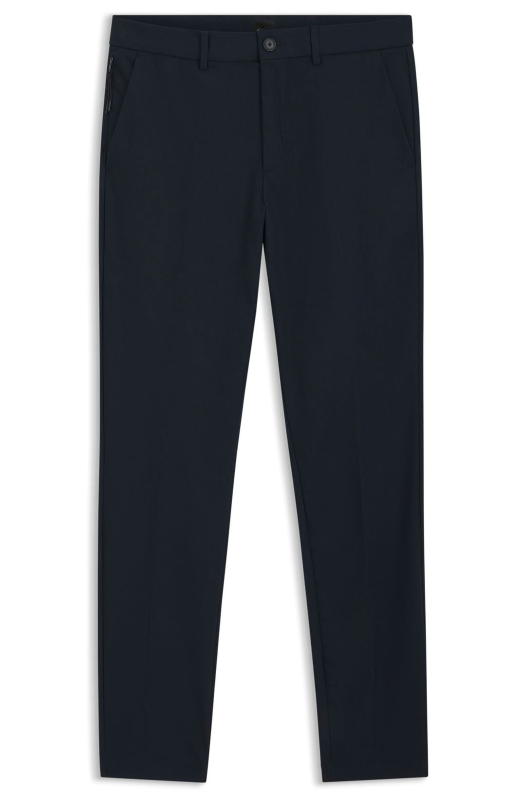 Kalhoty slim fit ze směsi strečové bavlny - Dark Blue