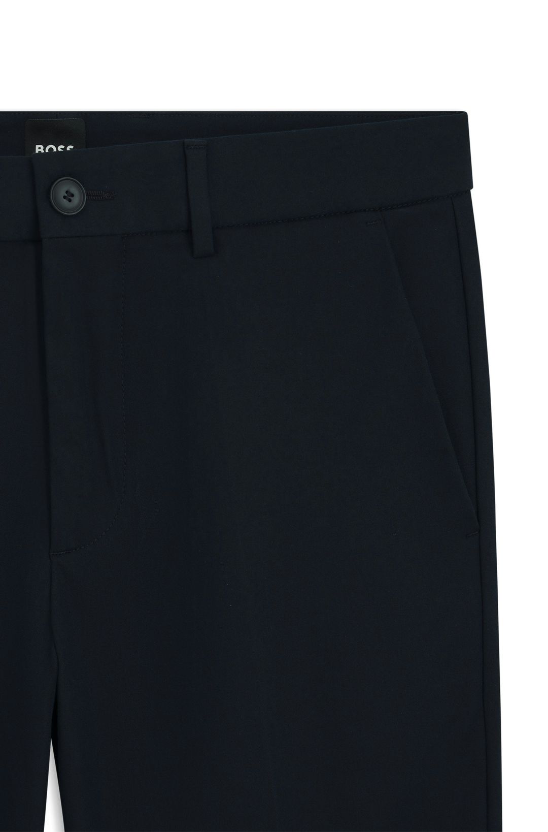 Kalhoty slim fit ze směsi strečové bavlny - Dark Blue