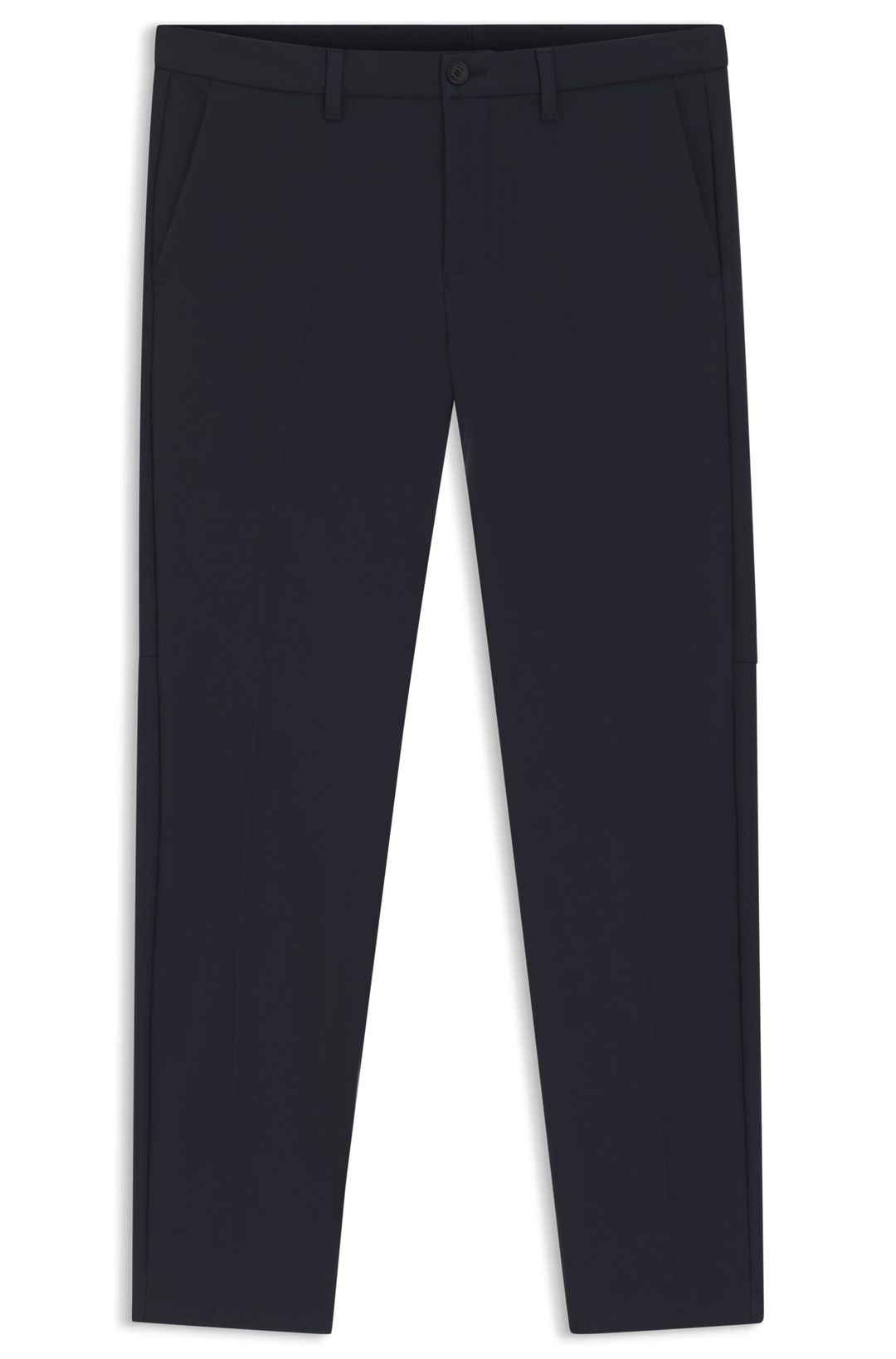 Kalhoty slim fit z voděodolné a snadno žehlitelné látky - Dark Blue