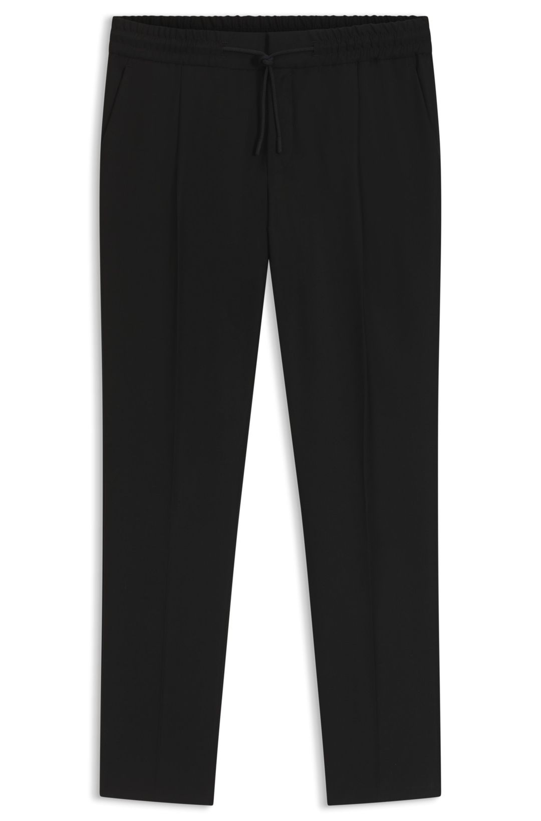 Kalhoty slim fit z kepru se směsí vlny