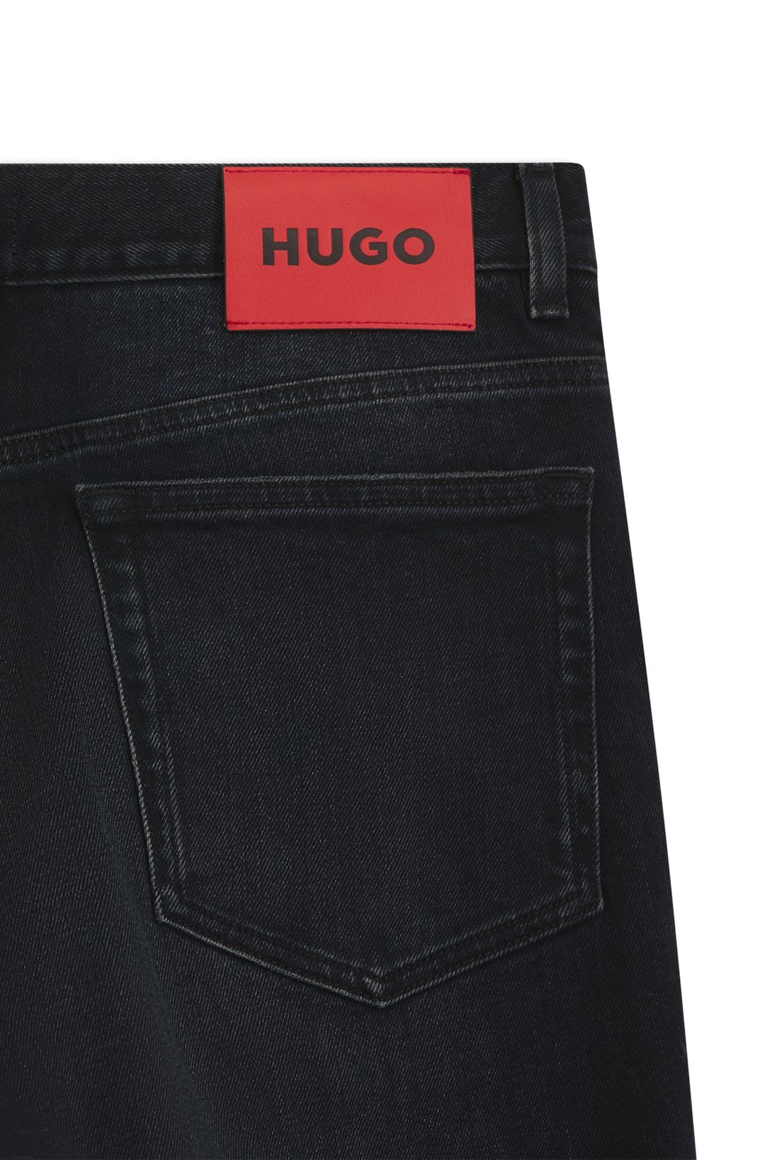 Slim džíny z tmavě modrého strečového denimu