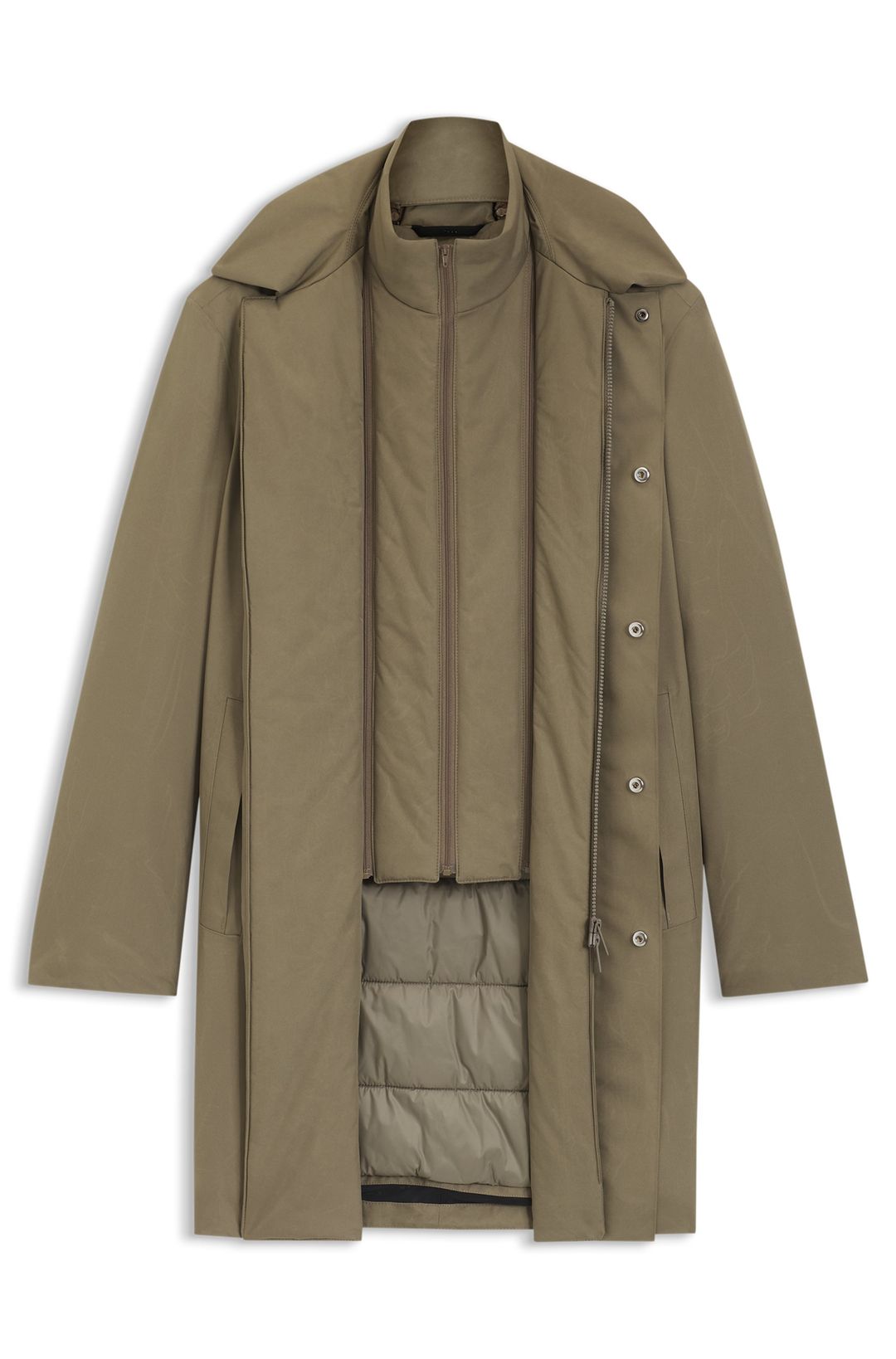 Voděodolný kabát z GORE-TEX® s odepínací vsadkou