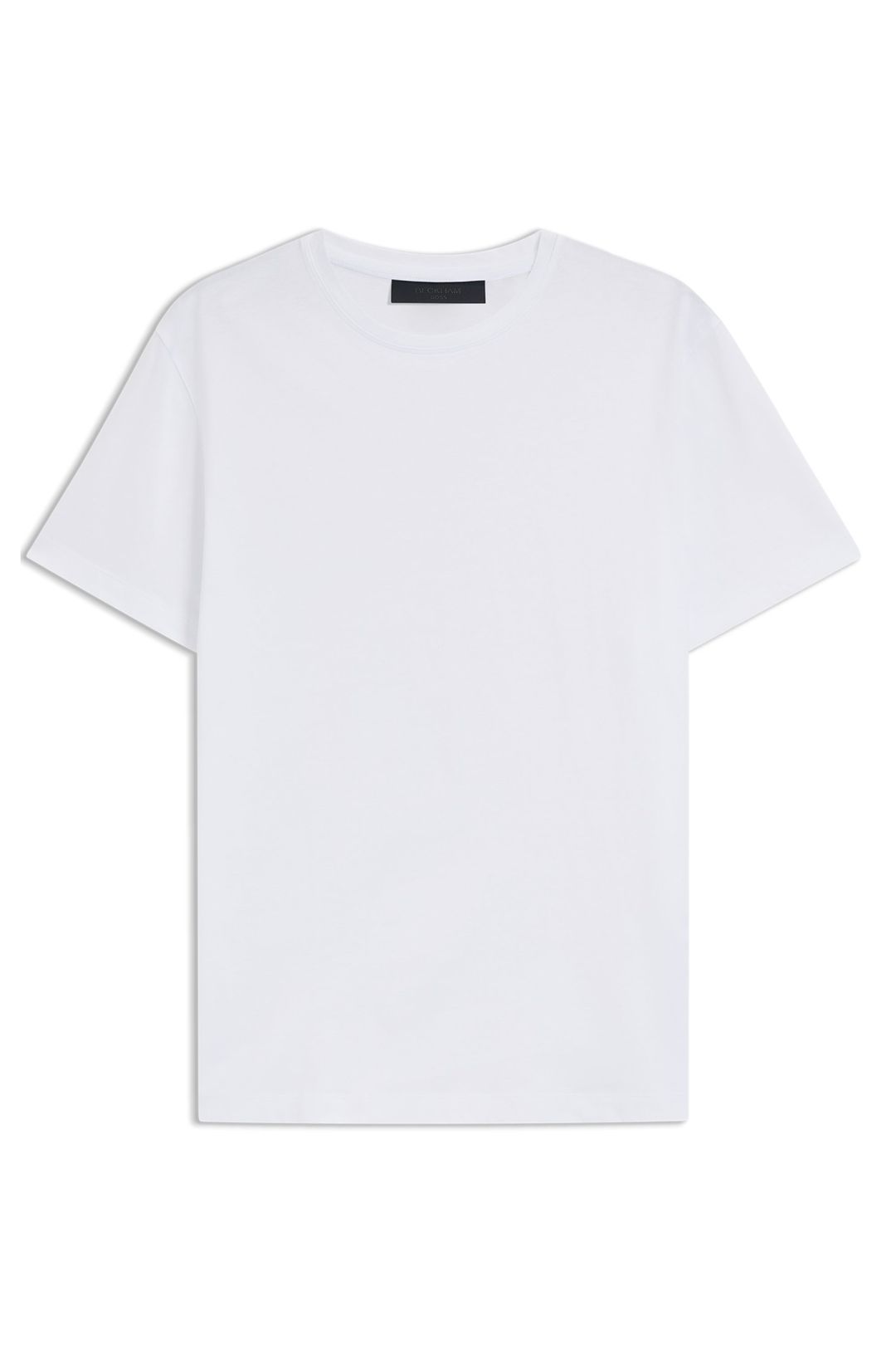 Tričko BECKHAM x BOSS z mercerované bavlny - White