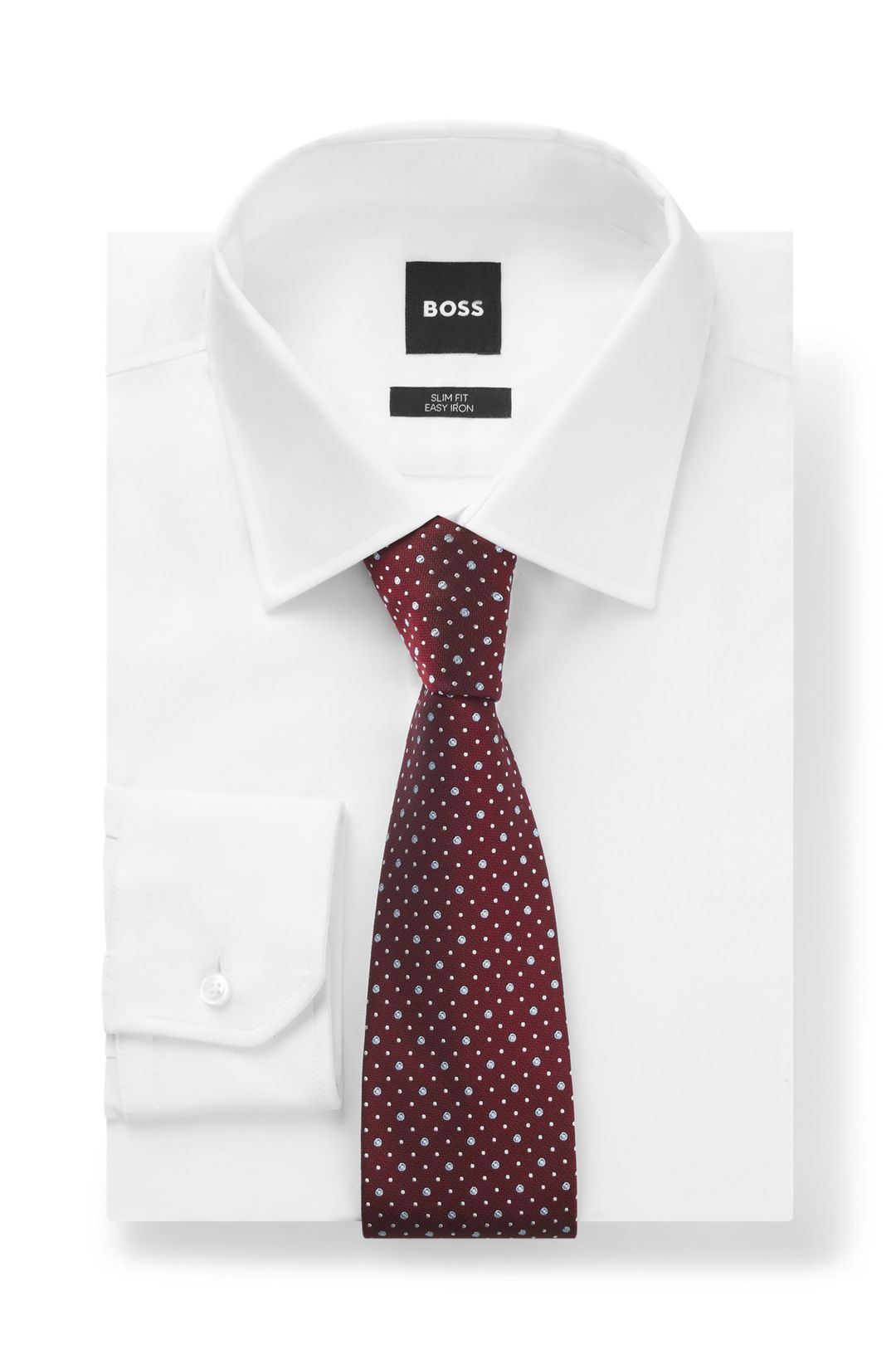 H-TIE CM 7.5 253 10275107 01 - Dark Red