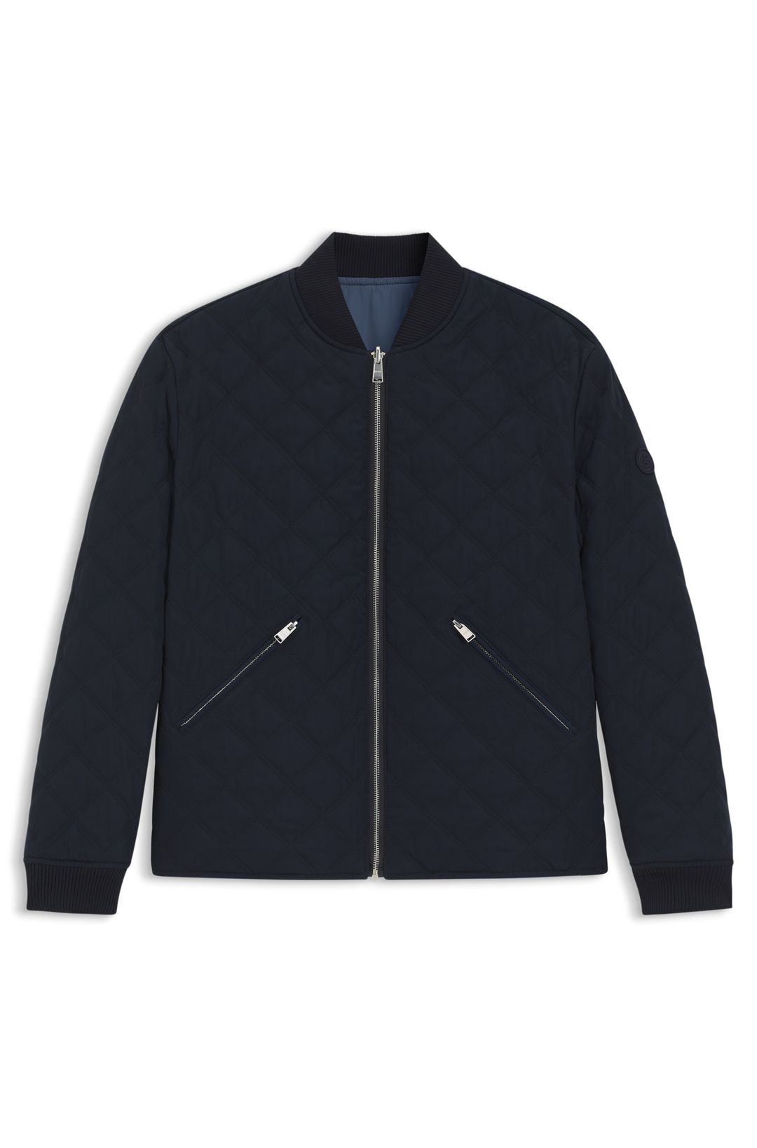 Oboustranná nepromokavá bunda s prošíváním - Dark Blue