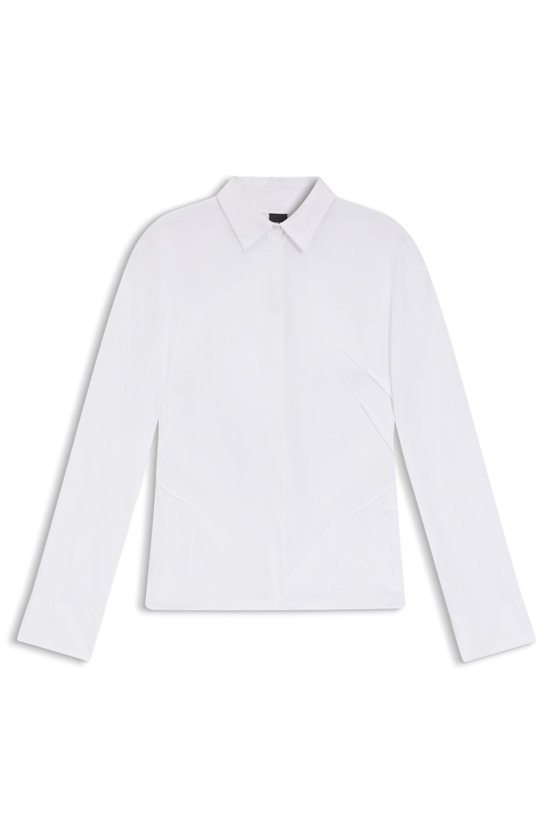 Halenka slim fit z popelínu z bavlněné směsi, která se snadno žehlí