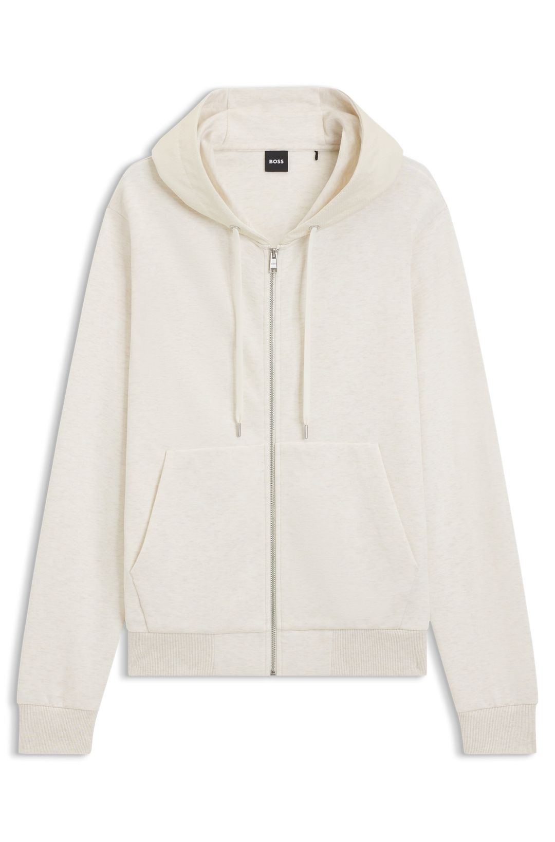 Mikina na zip s kapucí s monogramem