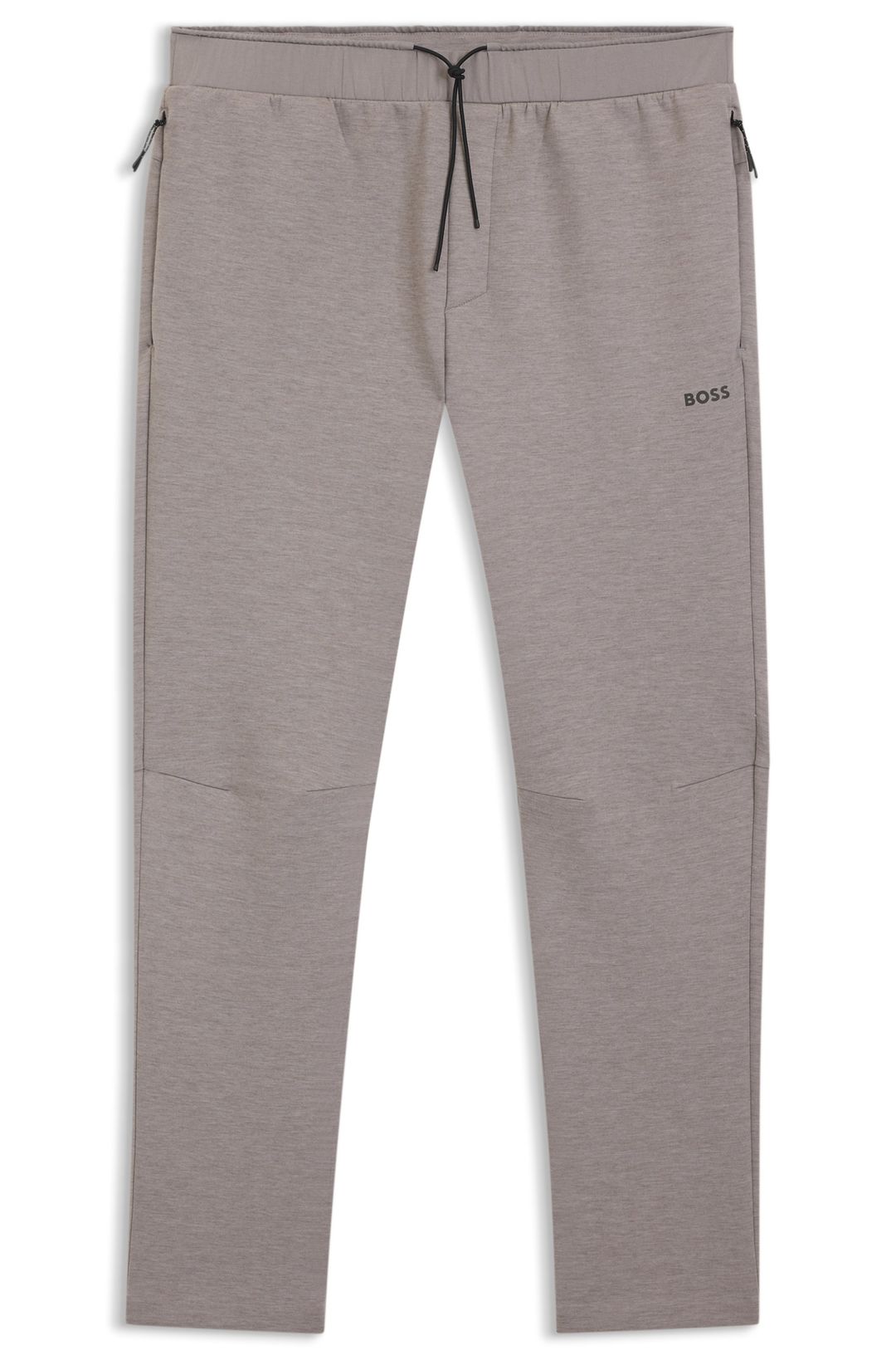 Teplákové kalhoty regular střihu s reflexními detaily - Open Grey