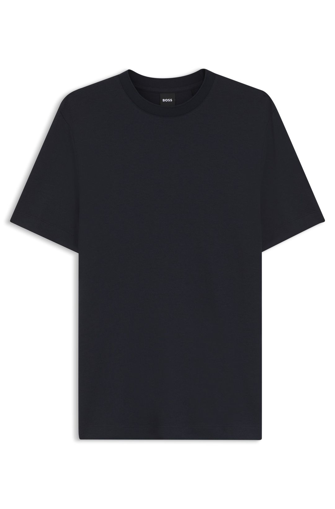 Tričko regular střihu z měkkého piké - Dark Blue
