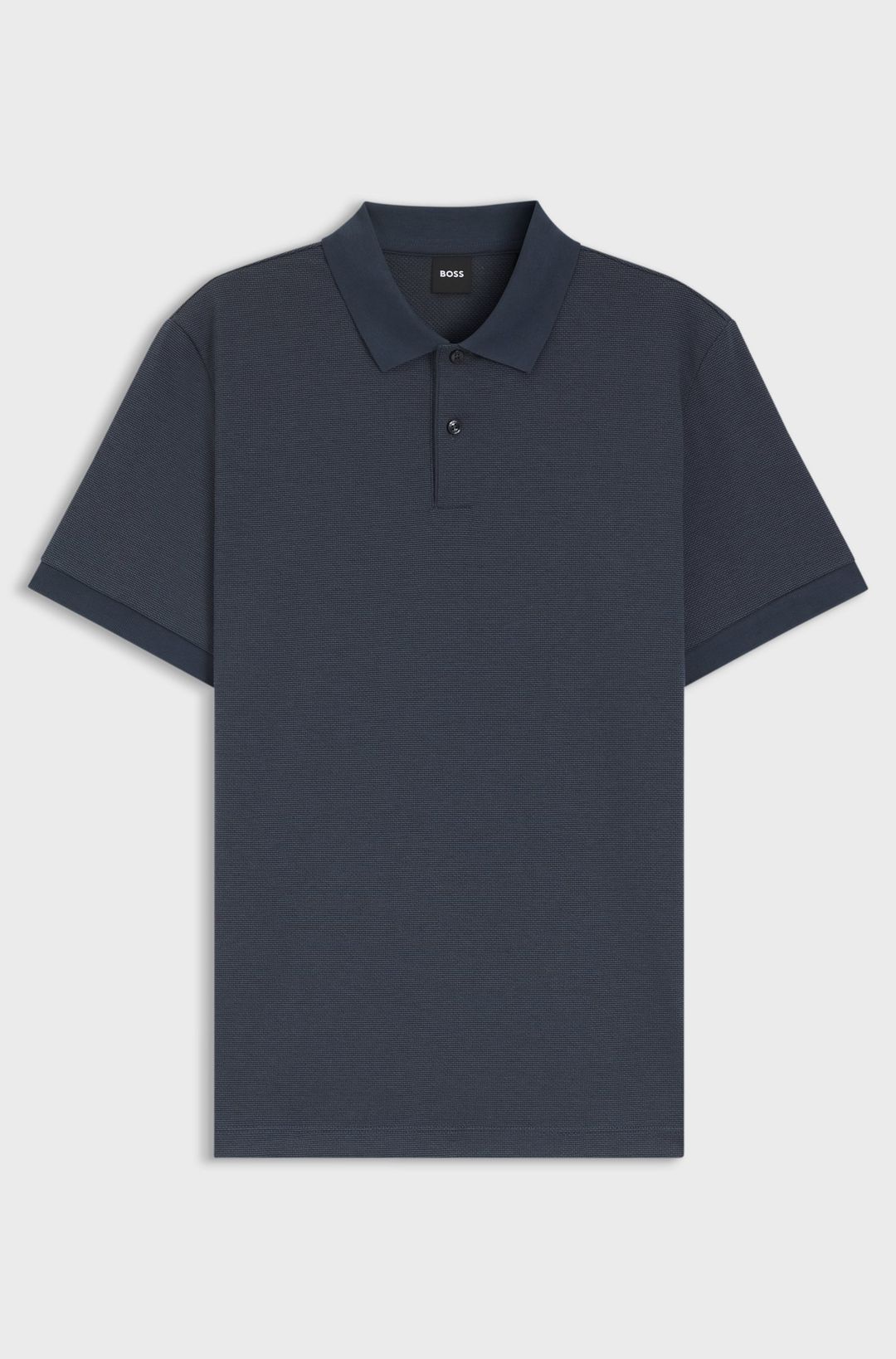 Bavlněné polotričko s bublinovou strukturou - Dark Blue