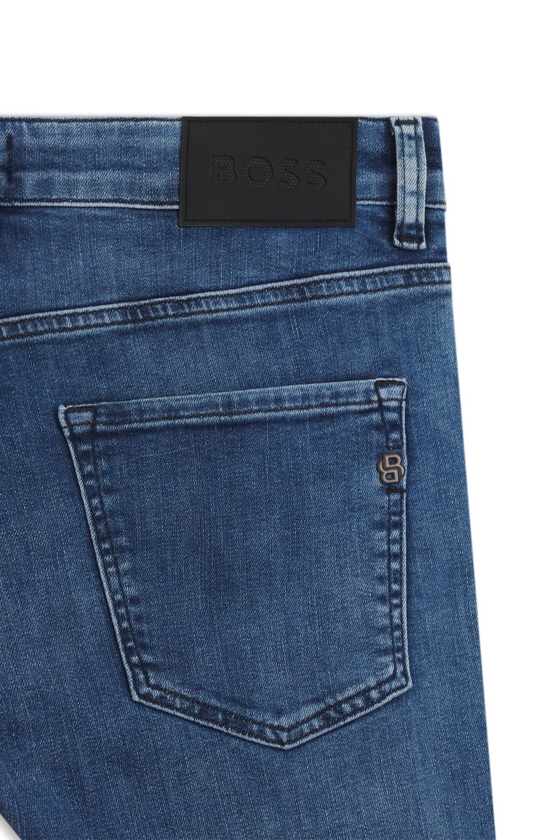 Džíny Delaware slim fit z šedého nemačkavého denimu