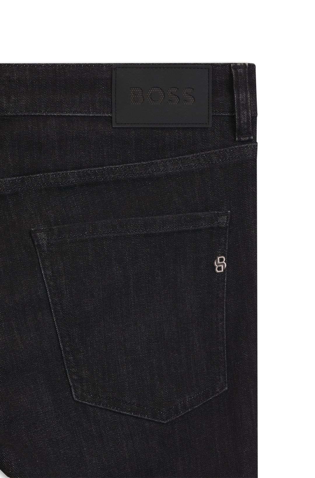 Džíny Delaware slim fit z modrého nemačkavého denimu