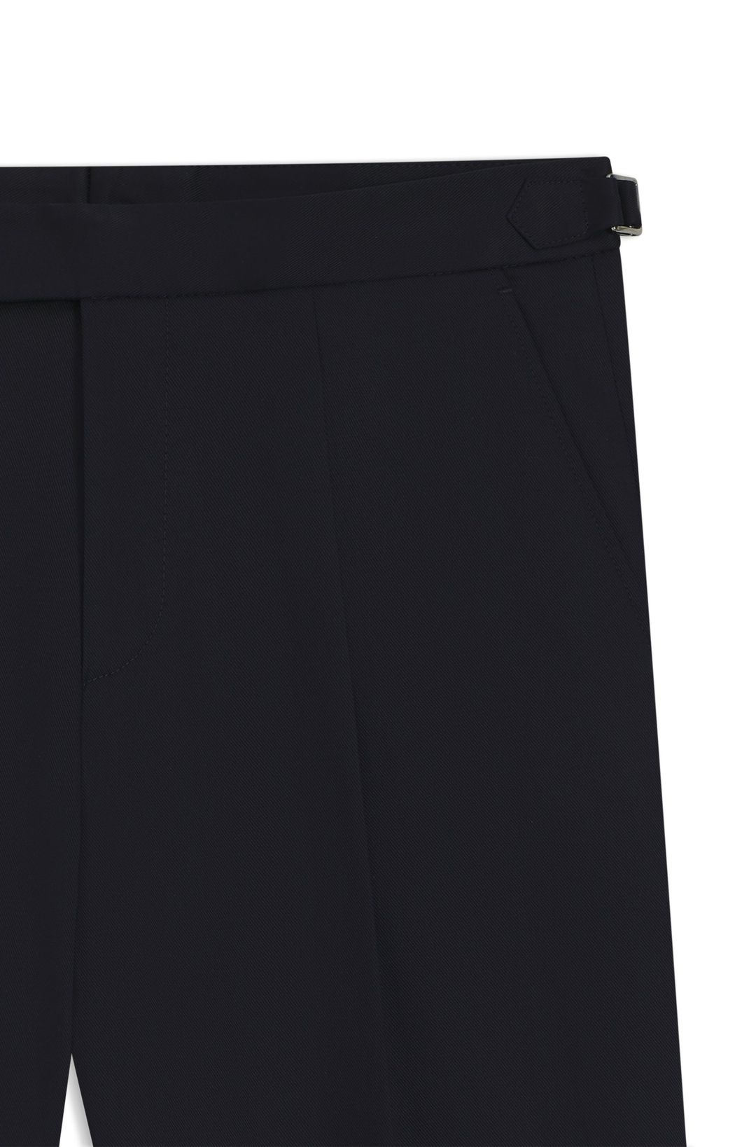 Kalhoty zúženého střihu z strečové bavlny - Dark Blue