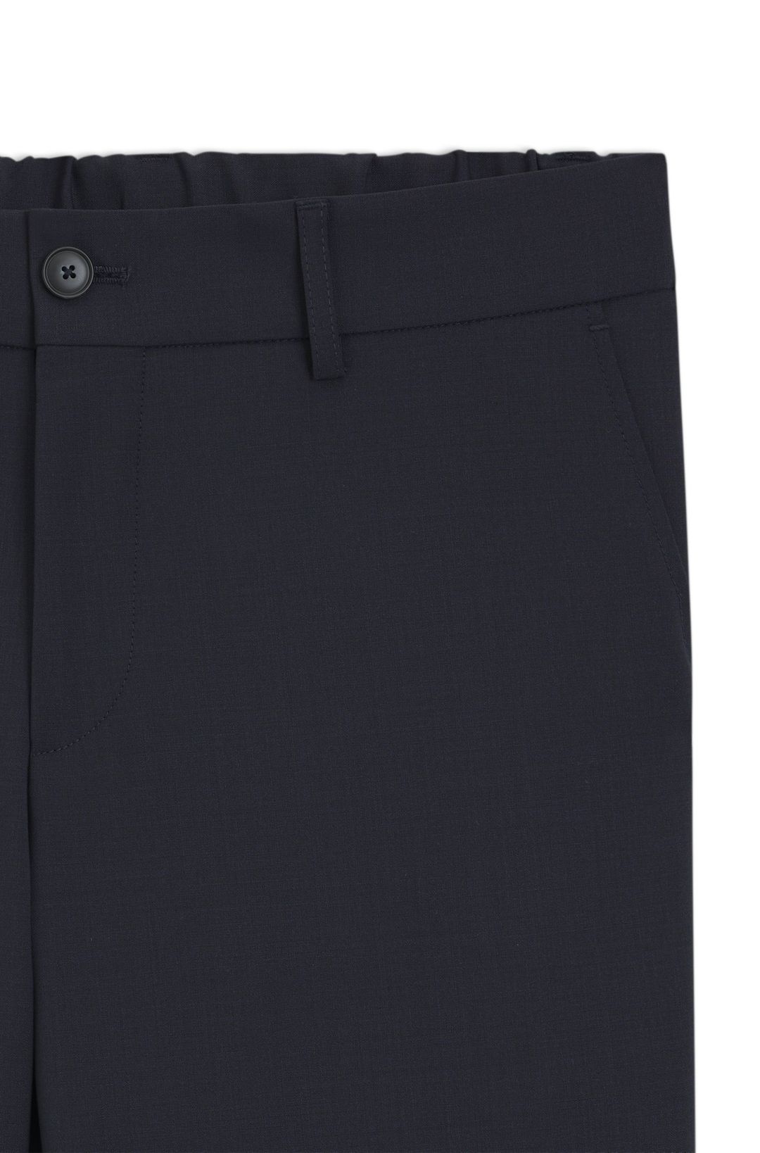 Kalhoty slim fit z pratelné vlněné směsi