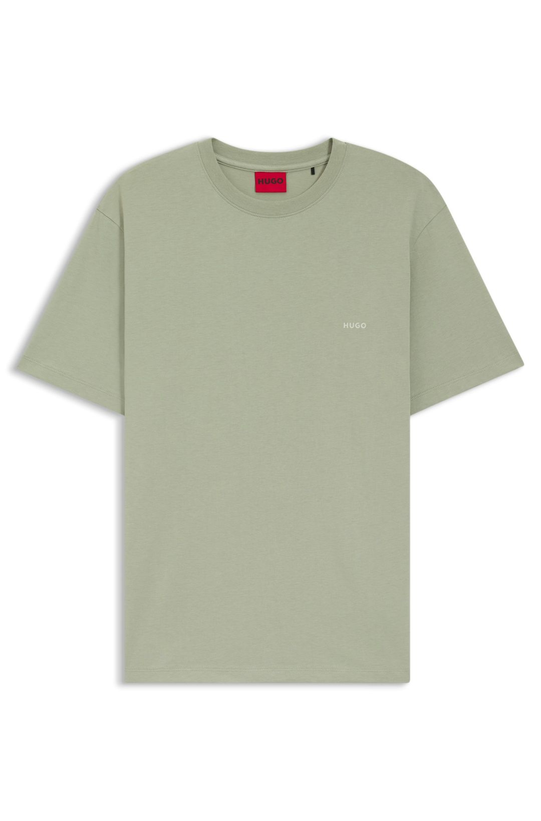 Bavlněné tričko s potiskem na zadní straně - Light/Pastel Green
