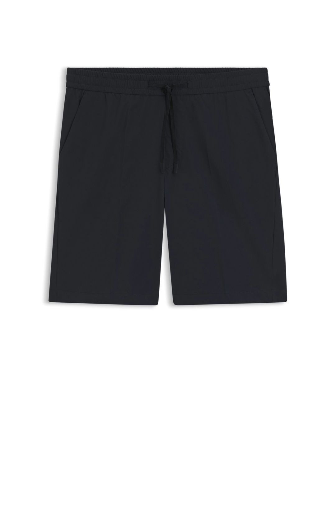 Voděodolné šortky regular střihu z rychleschnoucího kepru - Dark Blue