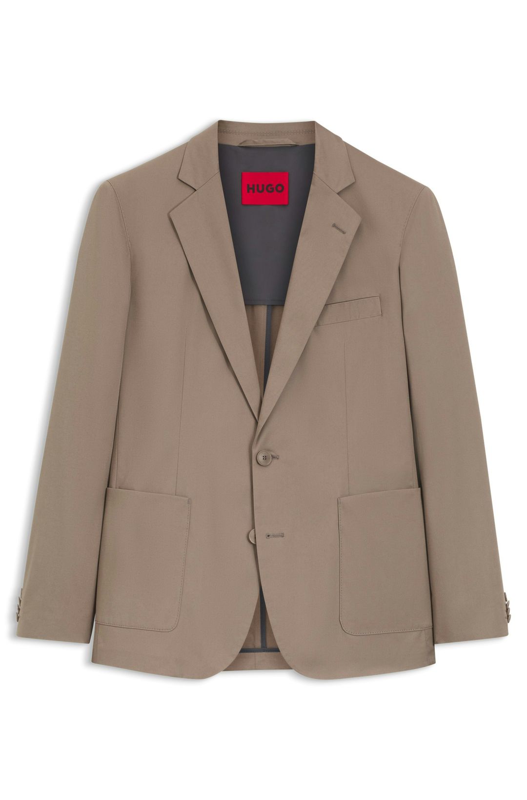 Slim fit sako ze strečové bavlny