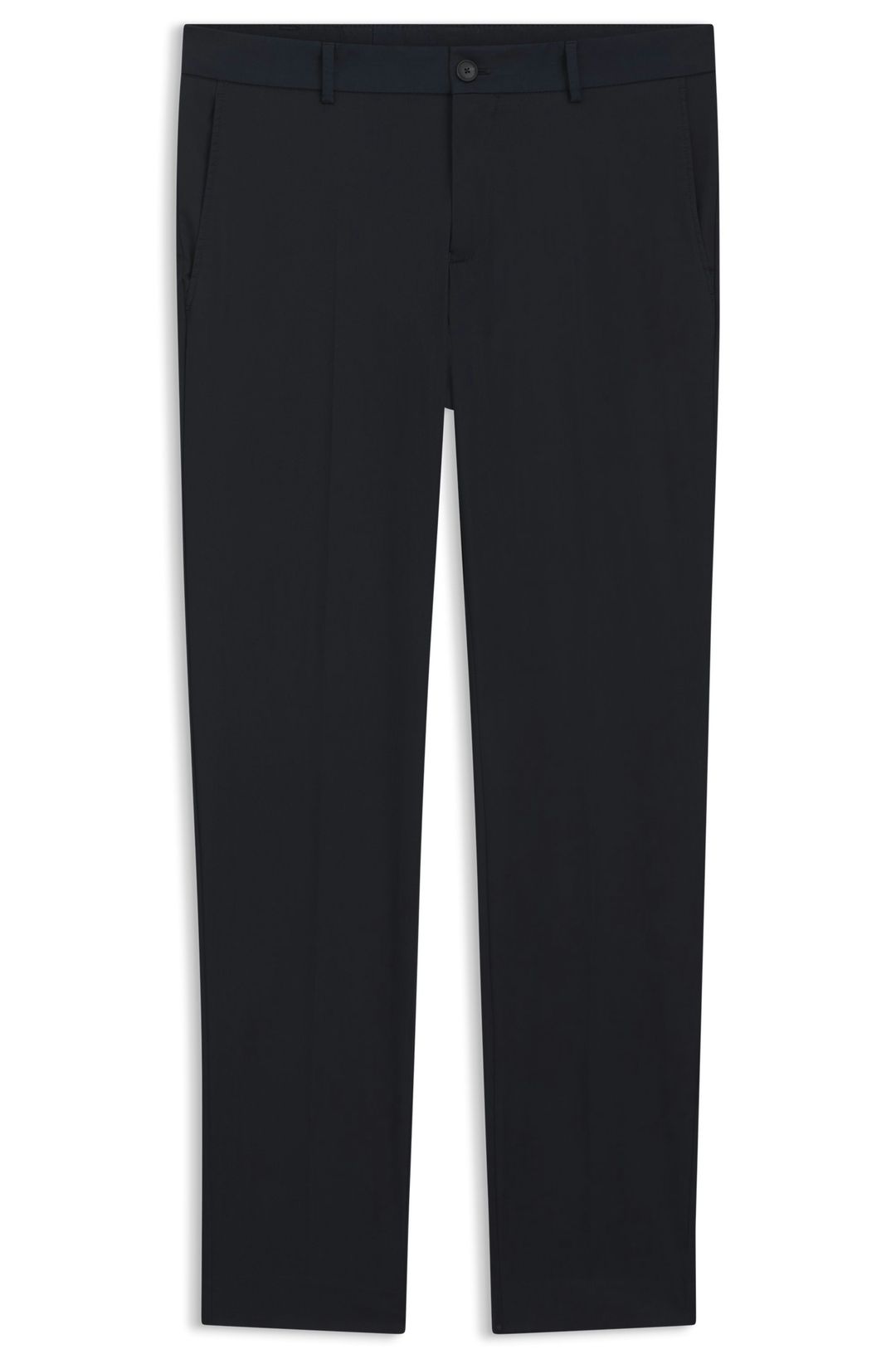Kalhoty slim fit z pratelné bavlněné směsi - Dark Blue