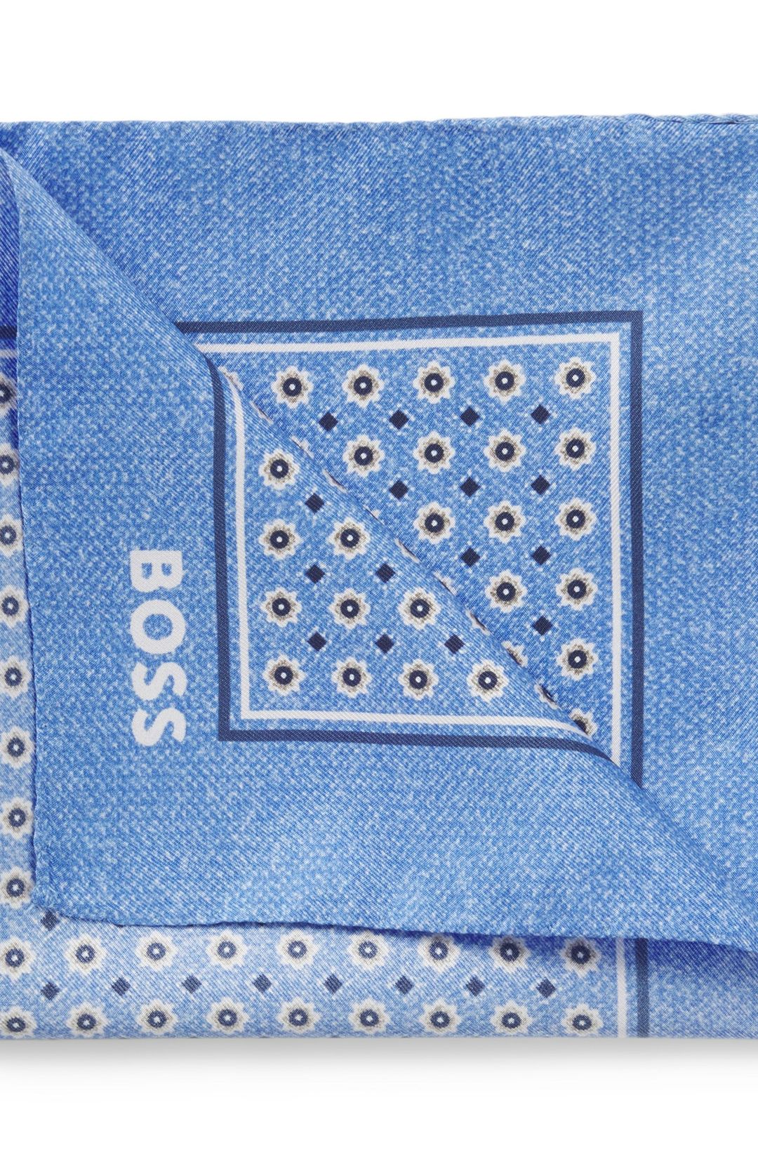 H-POCKET SQ. ONE 10279426 01 - Light/Pastel Blue