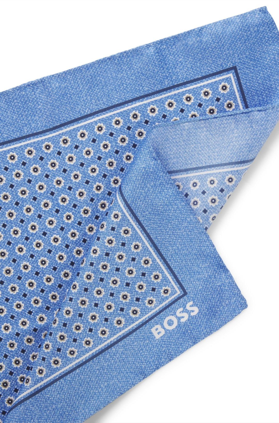 H-POCKET SQ. ONE 10279426 01 - Light/Pastel Blue