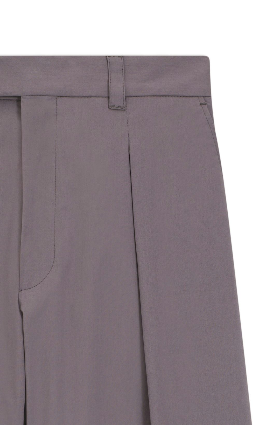 Kalhoty volného střihu z strečové bavlny - Medium Purple