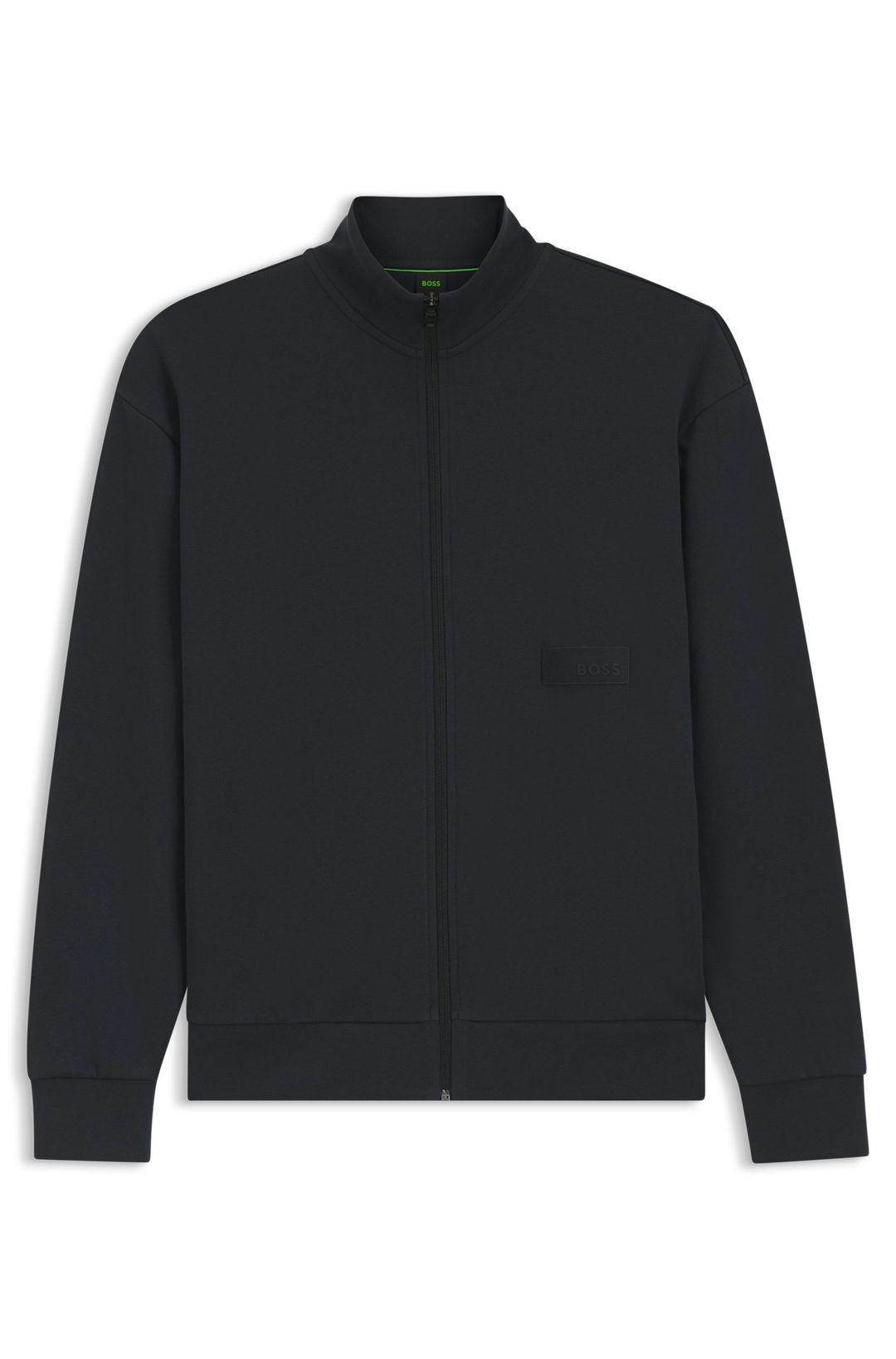 Mikina volného střihu z prémiového francouzského froté - Dark Blue