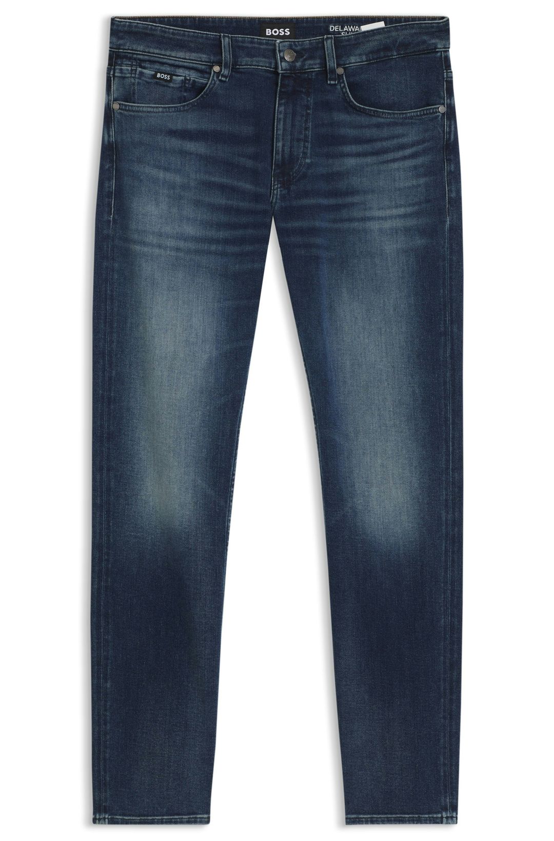 Džíny Delaware Slim Fit z elastické bavlněné směsi - Bright Blue