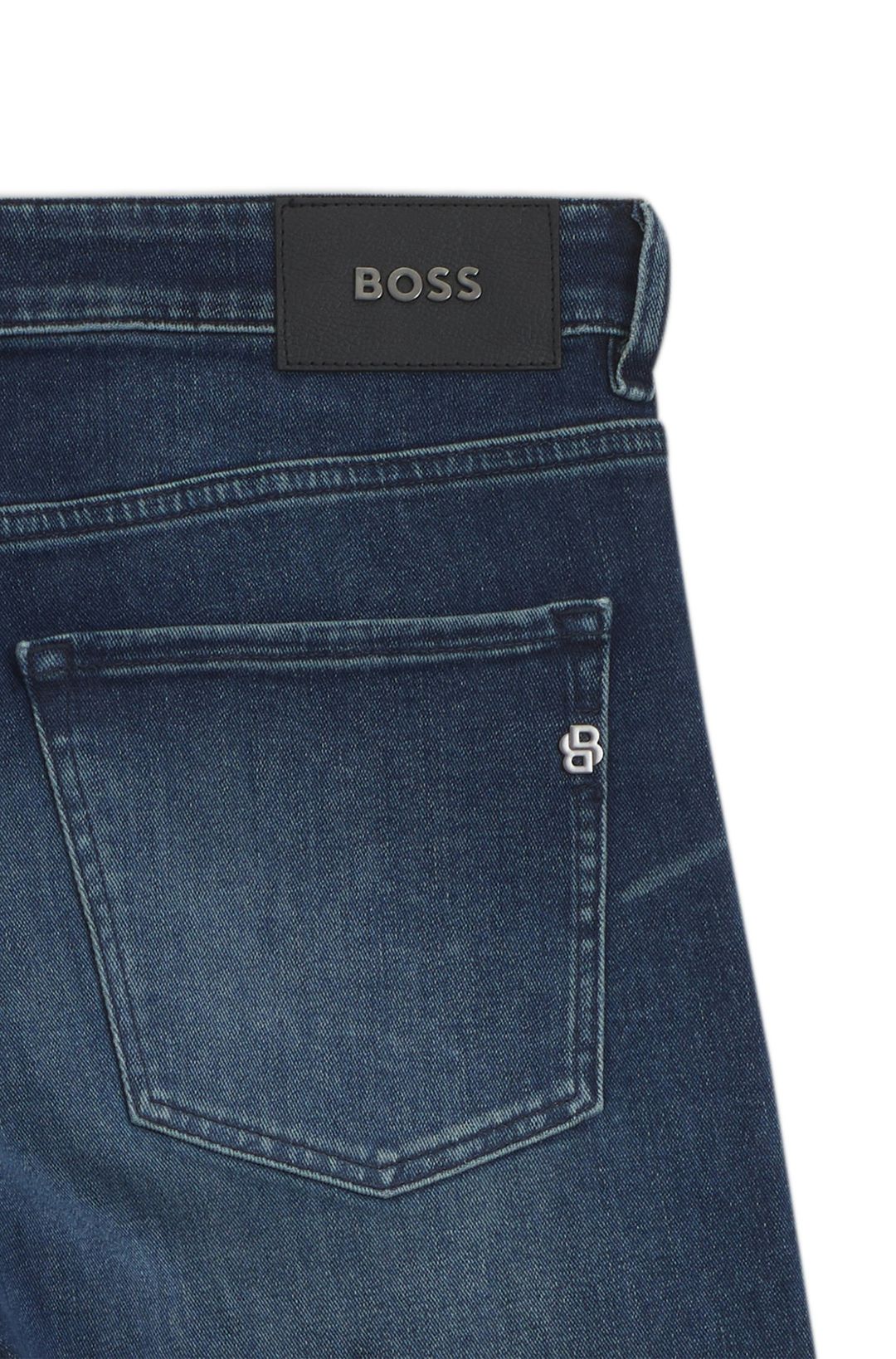Džíny Delaware Slim Fit z elastické bavlněné směsi - Bright Blue