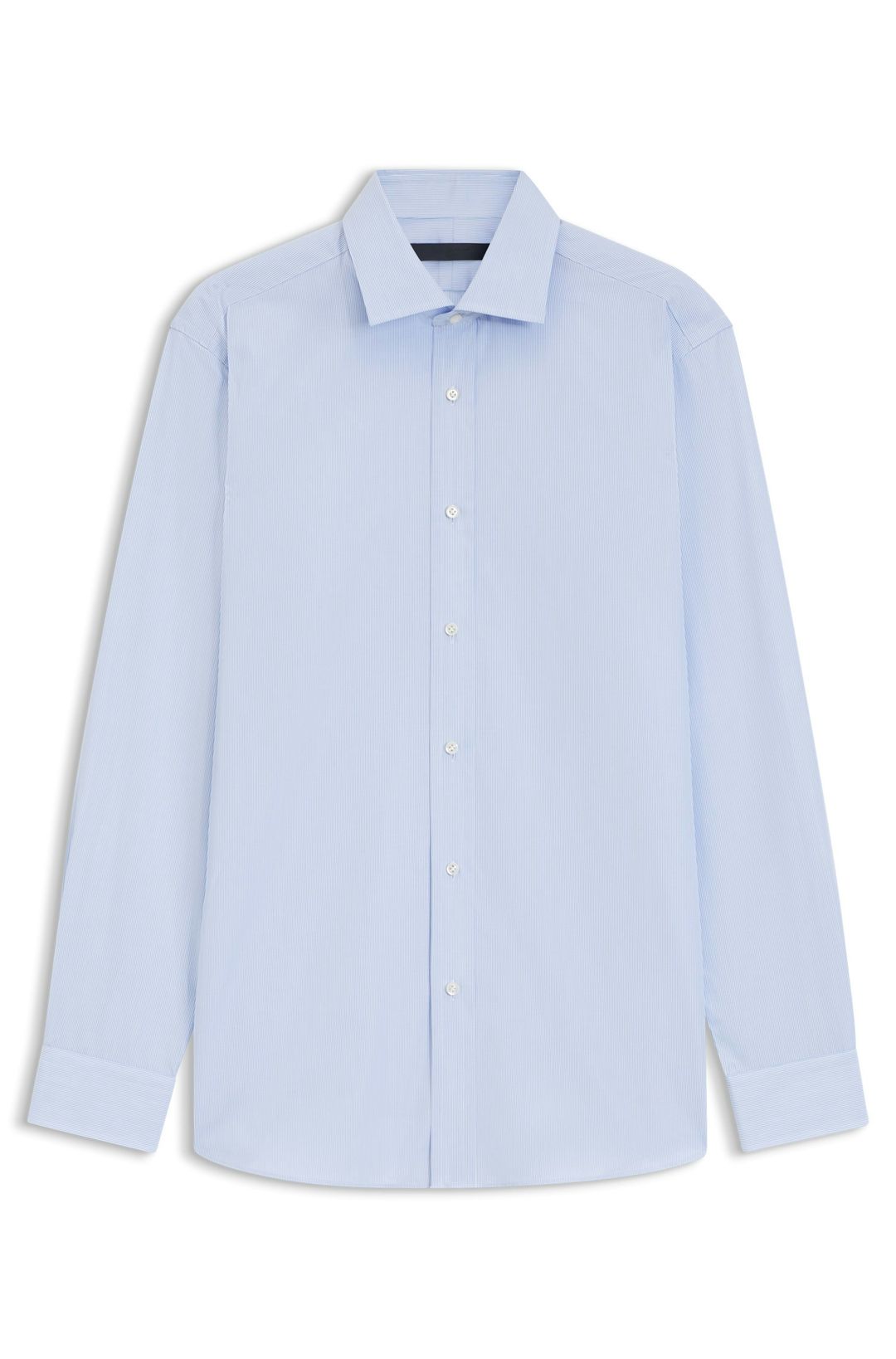 BOSS BY BECKHAM Bavlněná košile slim fit střihu - Light/Pastel Blue