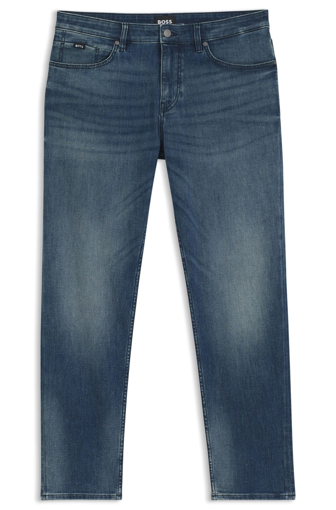 Džíny regular fit ze strečového denimu - Dark Blue